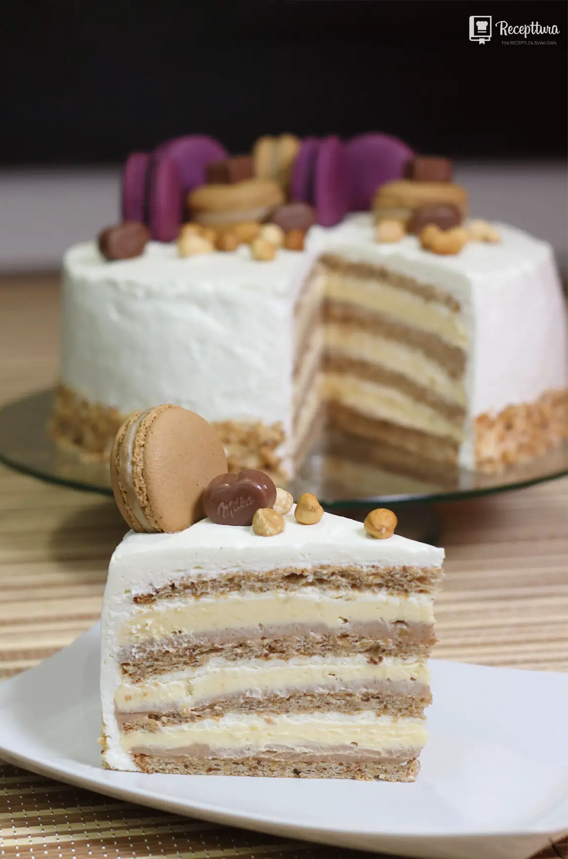 Milka torta - najbolja čokoladna kremasta slastica - Recepttura