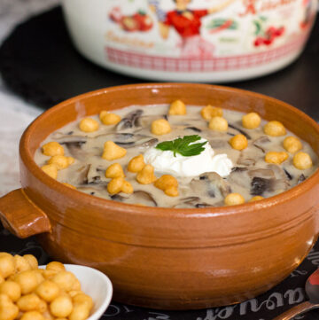 Krem juha od gljiva recept
