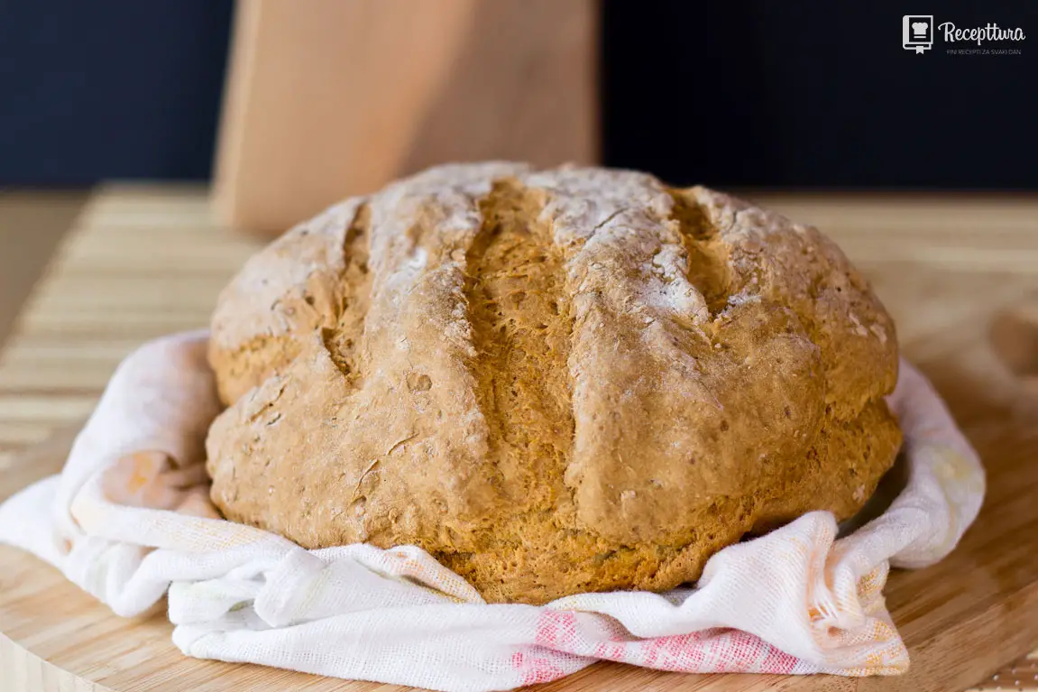 Kruh bez kvasca irski kruh sa sodom bikarbonom soda kruh