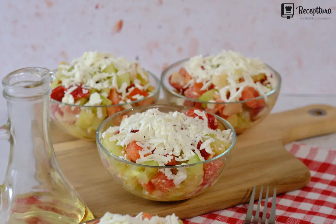 sopska salata recept