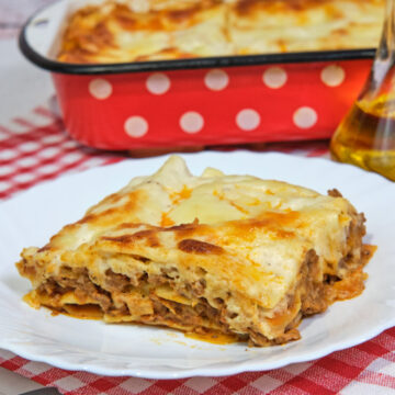 Lazanje s mesom i bešamel umakom
