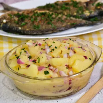 Krumpir salata na bečki način recept